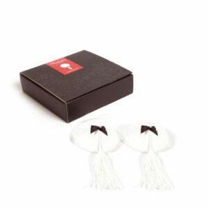 Bijoux Indiscrets - Burlesque Pasties, białe