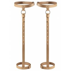 Bijoux Indiscrets - MAZE Back Leg Garter Brown