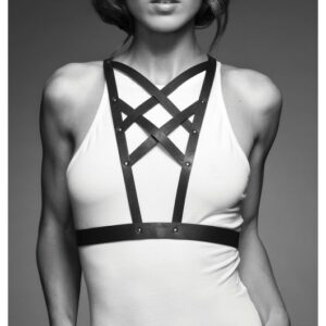 Bijoux Indiscrets - MAZE Net Cleavage harness Brown