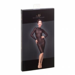 F182 Classic dress made of elastic tulle M