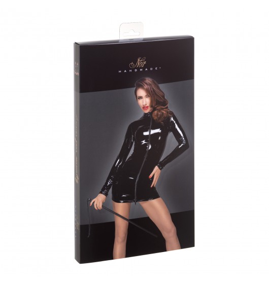 f187-pvc-mini-dress-with-black-2-way-zipper-in-the-front-s
