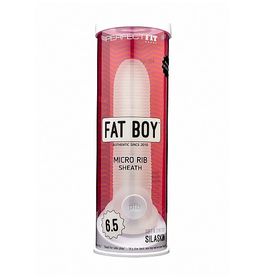fat-boy-micro-ribbed-sheath-clear-65