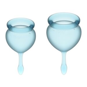 Feel Good Menstrual Cup Set Light Blue