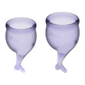 Feel Secure Menstrual Cup Set Lila