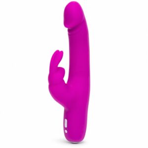 Happy Rabbit Slimline Realistic Rabbit Vibrator Purple