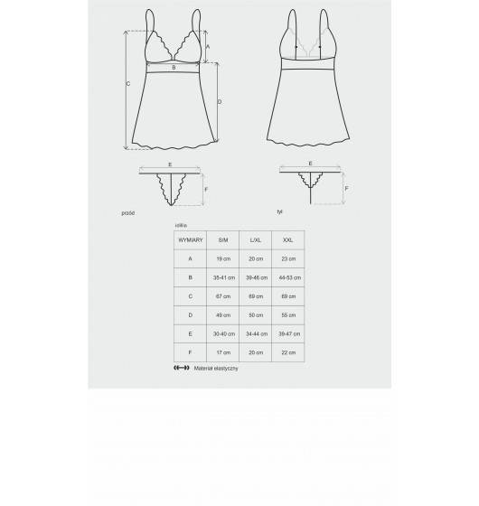 idillia-babydoll-i-stringi-czarne-xxl