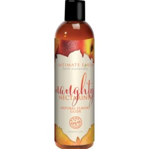 Intimate Earth Naughty Nectarines Natural Flavors Glide 120ml