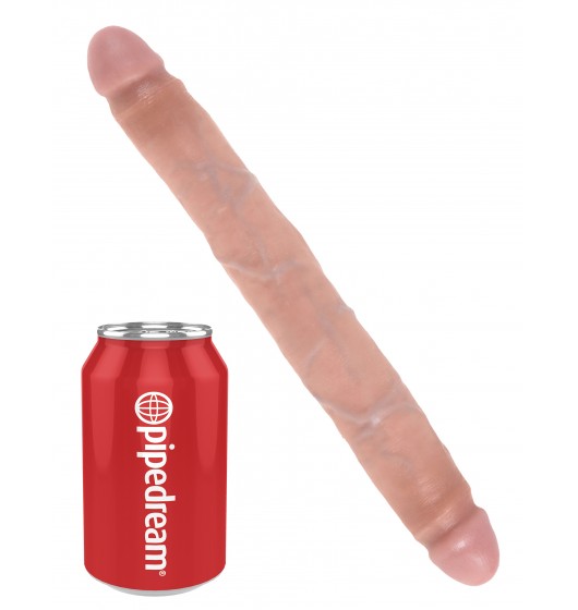 king-cock-12-slim-double-dildo-flesh