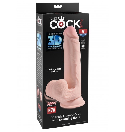 king-cock-3d-cock-swinging-balls-9-inch