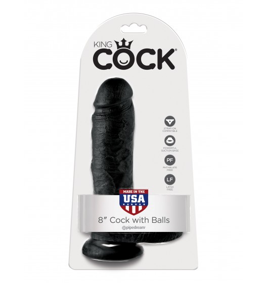 king-cock-8-cock-with-balls-black