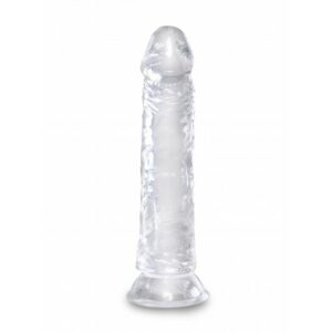 King Cock 8 Inch Cock Transparant