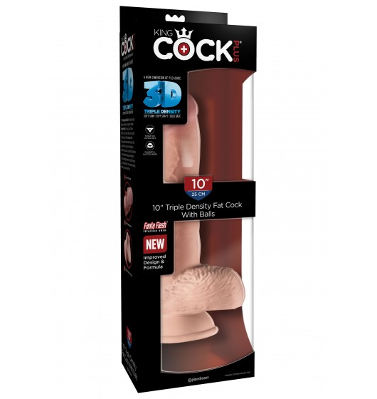 king-cock-triple-density-fat-with-balls-10-inch