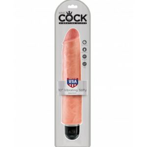 Kink Cock 10" Vibrating Stiffy Flesh