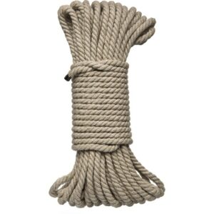 Kink Hogtied - Bind & Tie - 6mm Hemp Bondage Rope 50 Feet
