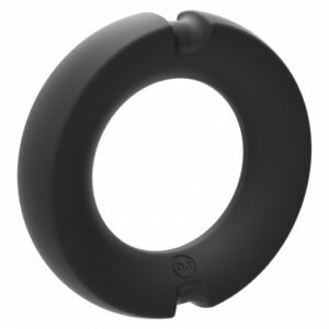 Kink Hybrid Silicone Covered Metal Cock Ring 45mm