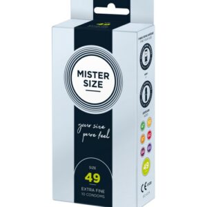 Mister.Size 49 mm Condoms 10 Pieces