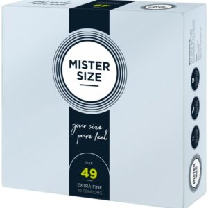 Mister.Size 49 mm Condoms 36 Pieces