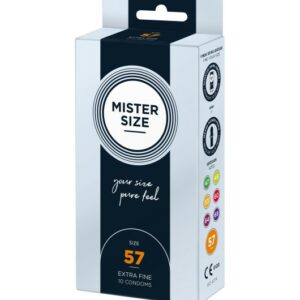 Mister.Size 57 mm Condoms 10 Pieces