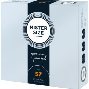 Mister.Size 57 mm Condoms 36 Pieces
