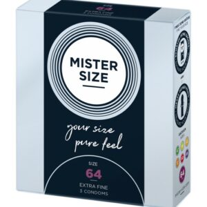 Mister.Size 64 mm Condoms 3 Pieces