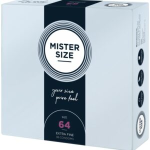 Mister.Size 64 mm Condoms 36 Pieces