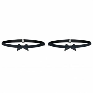 Petitenoir Garters with bow