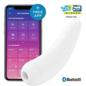 Satisfyer Curvy 2+ White with App incl. Bluetooth and App