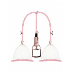 Shots Pumped Breast Pump Set Large Rose Gold