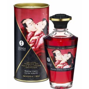 Shunga - Aphrodisiac Oil Blazing Cherry 100 ml