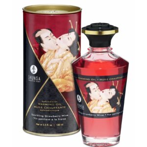Shunga - Aphrodisiac Oil Sparkling Strawberry Wine 100 ml