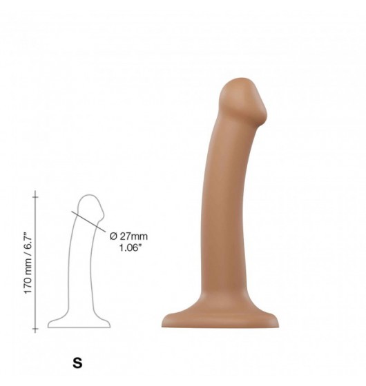 silicone-bendable-dildo-double-density-caramel-s