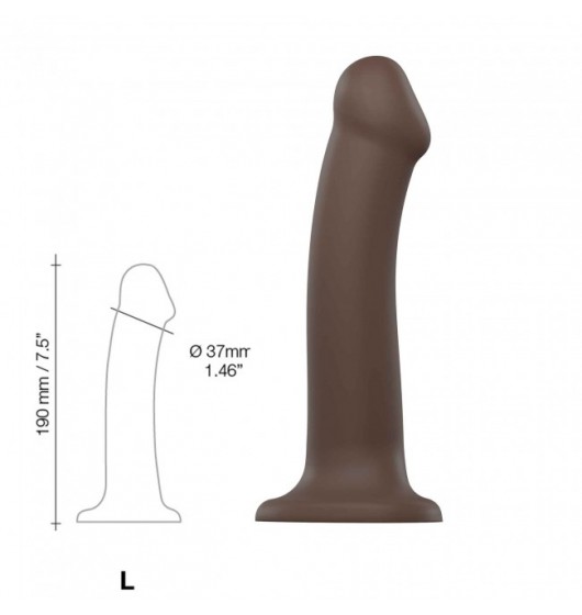 silicone-bendable-dildo-double-density-chocolate-l