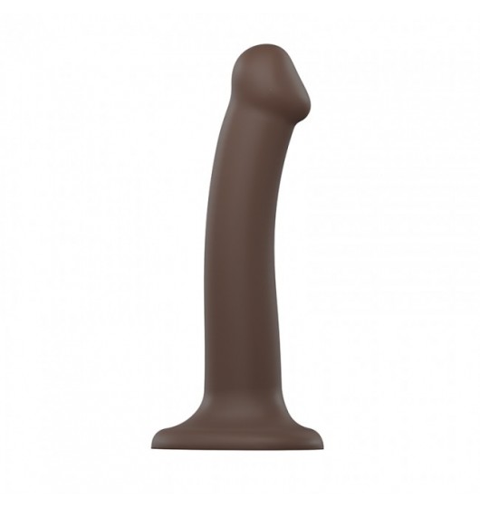 silicone-bendable-dildo-double-density-chocolate-m