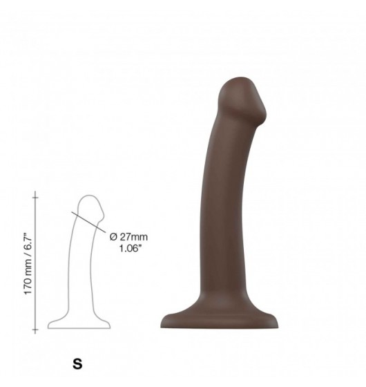 silicone-bendable-dildo-double-density-chocolate-s