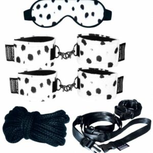 Soft-Bond-X Mega-Fessel-Set 11 (cuff. dalmatian)