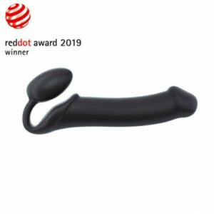 Strap-on-me Silicone bendable strap-on Black XL