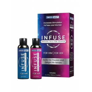 Swiss Navy Infuse 2-in-1 Arousal Gel for Him&Her