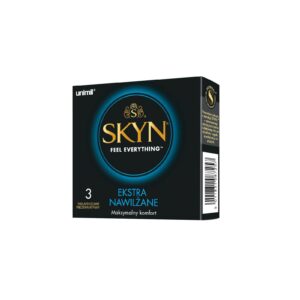 Unimil SKYN Ekstra Nawilżone nielateksowe (1op./3szt.)