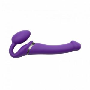 Vibrating Strap-on Purple M