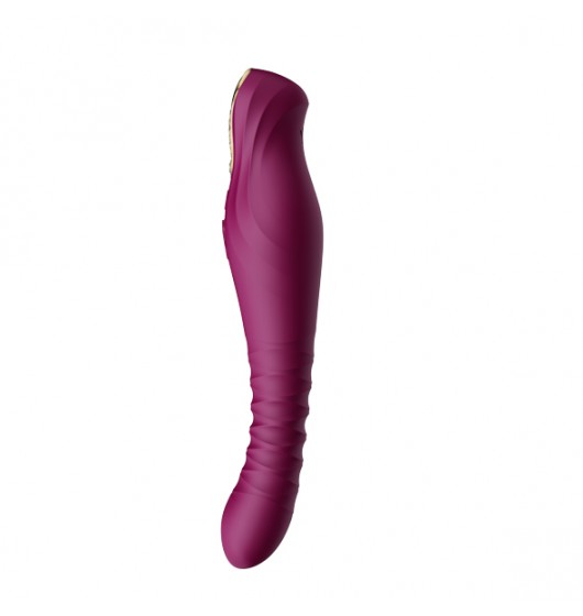 zalo-king-vibrating-thruster-velvet-purple