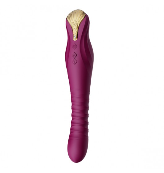 zalo-king-vibrating-thruster-velvet-purple