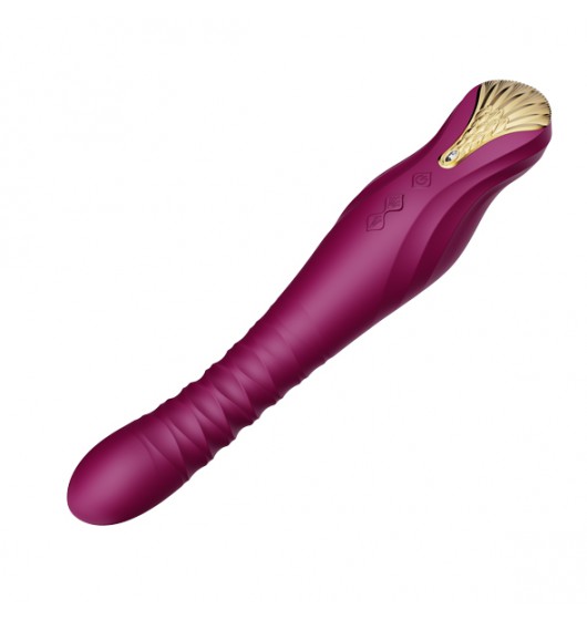 zalo-king-vibrating-thruster-velvet-purple