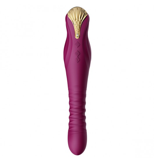 zalo-king-vibrating-thruster-velvet-purple
